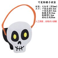 Halloween Kürbis Tasche Vlies Einkaufstasche Ghost Kürbis Süßigkeiten Tasche Ghost Festival Dekorationen Requisiten Großhandel main image 16