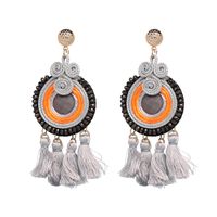 Jujia Ornament Self-produced Ethnic Style New Tassel Earrings Fashion Personalized Eardrops Accessories Cross-border Supply 51221 main image 5