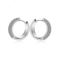 Alloy Korea Geometric Earring  (white) Nhtm0404-white main image 2