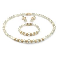 Alloy Korea  Jewelry Set  (alloy White Beads) Nhlj4097-alloy-white-beads main image 1