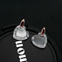 Alloy Korea Sweetheart Earring  (rose Alloy) Nhlj4122-rose-alloy main image 1