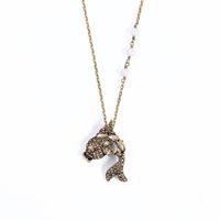 Alloy Fashion Animal Necklace  (photo Color) Nhqd5652-photo-color sku image 1