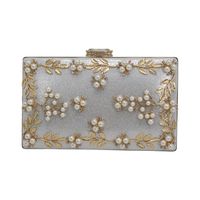 Polyester Fashion  Banquet Bag  (white) Nhxg0088-white main image 1