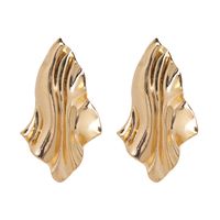 Jujia Neue Geometrische Metall Ohrringe Europäische Und Amerikanische Personal Isierte Schmuck Ohrringe Direkt Vertrieb Grenz Überschreiten Der E-commerce 51128 main image 1