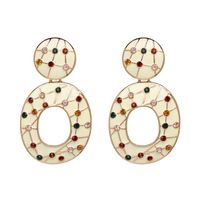 Alloy Fashion Geometric Earring  (red) Nhjj5077-red main image 6