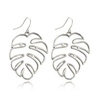 Alloy Simple Geometric Earring  (alloy) Nhgy2417-alloy main image 3