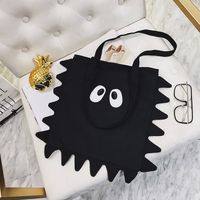 Fabrik Großhandel Japanische Weiche Mädchen Süße Persönlichkeit Augen Schulter Leinwand Tasche Sommer Lustige Cartoon Diagonal Tasche Frauen Tasche main image 2