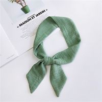 Cloth Korea  Scarf  (1 Solid Green) Nhmn0034-1-solid-green main image 1