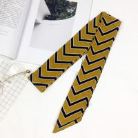 Alloy Fashion  Scarf  (yellow Strip) Nhmn0101-yellow-strip main image 1