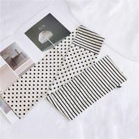 Cloth Korea  Scarf  (1 Stripe Black) Nhmn0116-1-stripe-black main image 3