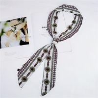 Alloy Korea  Scarf  (line 1 Black And White) Nhmn0120-line-1-black-and-white main image 4