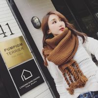 Cloth Korea  Scarf  (caramel Colour) Nhmn0134-caramel-colour main image 1