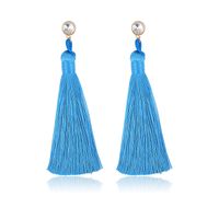 European And American New Bohemian Ethnic Style Long Elegant Tassel Earrings Women's Earrings Exclusive For Cross-border main image 2