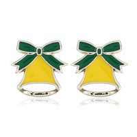 Européen Et Américain De Noël Ornements Goutte À Goutte Cloche Boucles D'oreilles Coréenne Oreille Bijoux En Gros Boucles D'oreilles Usine D'une Seule Pièce Dropshipping main image 1