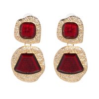 Alloy Fashion Geometric Earring  (red) Nhjj5235-red main image 1