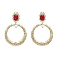 Alloy Fashion Geometric Earring  (red) Nhjj5243-red main image 2