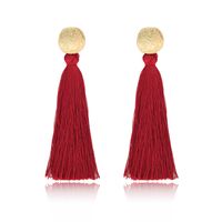 Alloy Fashion Tassel Earring  (61189525a) Nhxs1962-61189525a main image 4