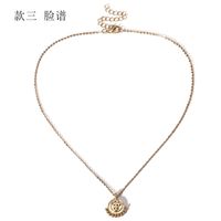 Alloy Vintage Geometric Necklace  (alloy 2094) Nhxr2593-alloy-2094 main image 6