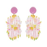 Jujia Nouveau Personnalisé Boucles D'oreilles Acrylique Boucles D'oreilles Fabricant Auto-produit Et Auto-vendu Européen Et Américain Femelle Boucles D'oreilles Croix-frontière 51251 main image 3