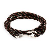 Leather Fashion Geometric Bracelet  (red) Nhpk2112-red main image 5