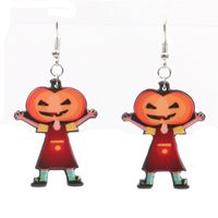 Acrylic Fashion Geometric Earring  (pumpkin Boy) Nhyl0286-pumpkin-boy main image 1