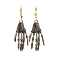 Fashion Palm Plating Alloy No Inlaid Earrings main image 3