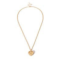 Alloy Punk Geometric Necklace  (alloy Love) Nhxr2554-alloy-love main image 1