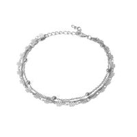 Alloy Simple Geometric Anklet  (alloy 0449) Nhxr2559-alloy-0449 main image 3