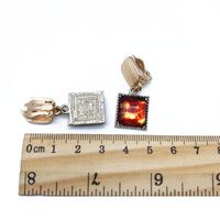 سبائك الأزياء هندسية القرط (925 سبائك إبرة أقراط) الأزياء والمجوهرات Nhom1310-925-alloy-needle-stud-earrings main image 3