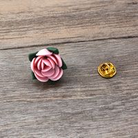 Alloy Korea Flowers Brooch  (pink)  Fashion Jewelry Nhnt0746-pink main image 1