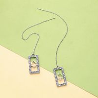 Alloy Fashion Sweetheart Earring  (photo Color)  Fashion Jewelry Nhqd6109-photo-color main image 2