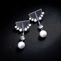 Alloy Fashion Geometric Earring  (photo Color)  Fashion Jewelry Nhqd6134-photo-color main image 1