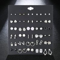 Plastic Korea Flowers Earring  (e0229)  Fashion Jewelry Nhsd0528-e0229 main image 3