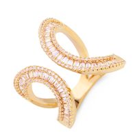 Copper Simple Geometric Ring  (alloy)  Fine Jewelry Nhas0349-alloy main image 1