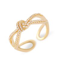 Copper Fashion Geometric Ring  (alloy)  Fine Jewelry Nhas0356-alloy main image 1