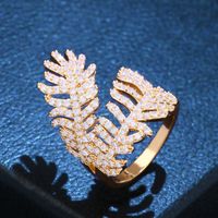 Copper Fashion Geometric Ring  (alloy)  Fine Jewelry Nhas0377-alloy main image 2