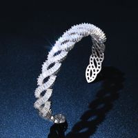 Copper Fashion Geometric Bracelet  (18k Alloy)  Fine Jewelry Nhas0387-18k-alloy main image 3
