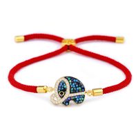 Copper Korea Geometric Bracelet  (red Rope Alloy)  Fine Jewelry Nhas0389-red-rope-alloy main image 4
