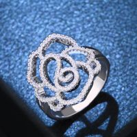 Copper Fashion Flowers Ring  (alloy-7)  Fine Jewelry Nhas0391-alloy-7 main image 5