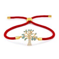Copper Korea Geometric Bracelet  (red Rope Alloy)  Fine Jewelry Nhas0397-red-rope-alloy main image 4