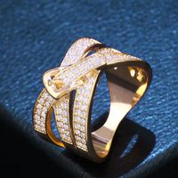 Copper Fashion Geometric Ring  (alloy-7)  Fine Jewelry Nhas0416-alloy-7 main image 2