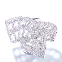 Copper Fashion Geometric Ring  (alloy)  Fine Jewelry Nhas0430-alloy main image 3