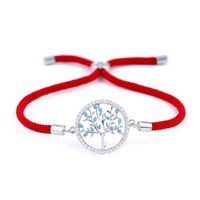 Copper Korea Geometric Bracelet  (red Rope Alloy)  Fine Jewelry Nhas0431-red-rope-alloy main image 4