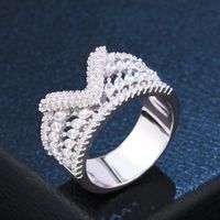 Copper Fashion Geometric Ring  (alloy-7)  Fine Jewelry Nhas0458-alloy-7 main image 5