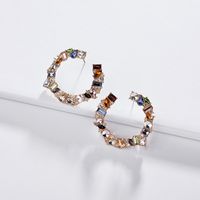 Alloy Fashion Geometric Earring  (photo Color)  Fashion Jewelry Nhlu0596-photo-color main image 1