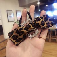 Cloth Simple Bows Hair Accessories  (square Drill)  Fashion Jewelry Nhsm0012-square-drill main image 2