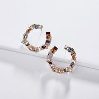 Alloy Fashion Geometric Earring  (photo Color)  Fashion Jewelry Nhlu0596-photo-color sku image 1
