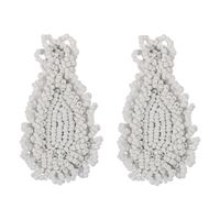 Alloy Fashion Tassel Earring  (white)  Fashion Jewelry Nhjq11269-white main image 2
