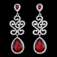 Alloy Fashion Geometric Earring  (red)  Fashion Jewelry Nhas0585-red main image 2