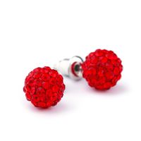Alloy Korea Geometric Earring  (red)  Fashion Jewelry Nhas0595-red main image 1